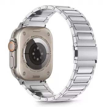 TECH-PROTECT STAINLESS CLASSIC APPLE WATCH 8 / 9 / 10 / 11 / SE / ULTRA (44 / 45 / 46 / 49 MM) ασημί