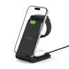 TECH-PROTECT QI15W-A36 Ασύρματος φορτιστής 3 σε 1 για Apple μαύρο