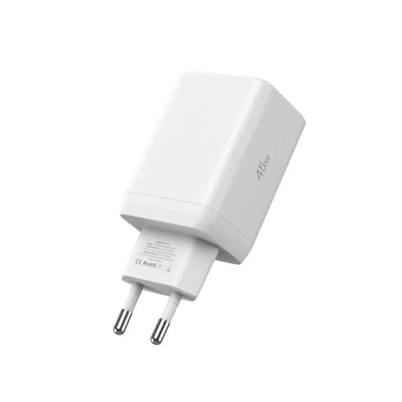TECH-PROTECT NC45W-GAN Φορτιστής δικτύου 2 θυρών PD 45W λευκό