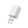 TECH-PROTECT NC45W-GAN Φορτιστής δικτύου 2 θυρών PD 45W + καλώδιο USB-C λευκό