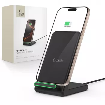TECH-PROTECT QI15W-A40 Ασύρματος φορτιστής μαύρο