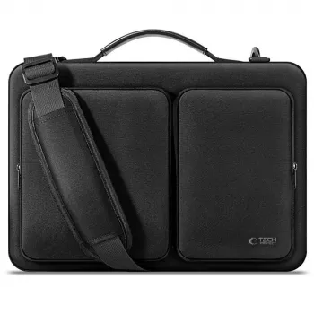 Tech-Protect Defender Θήκη laptop 15-16 ιντσών μαύρο