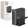 Tech-Protect DC80W-GAN 6-PORT GaN 80W Φορτιστής USB-C Μαύρο