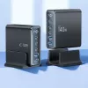 TECH-PROTECT DC140W-GAN Επιτραπέζιος φορτιστής 5 θυρών PD 140W / QC3.0 μαύρο