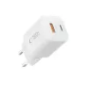TECH-PROTECT NCM33 Φορτιστής δικτύου 2 θυρών PD 33W / QC3.0 λευκό