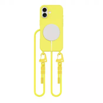 Tech-Protect Magnecklace MagSafe iPhone 16 κίτρινο