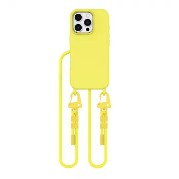 Tech-Protect Magnecklace Magsafe Θήκη για Apple iPhone 16 Pro κίτρινο