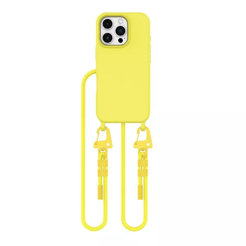 Tech-Protect Magnecklace Magsafe Θήκη για Apple iPhone 16 Pro κίτρινο