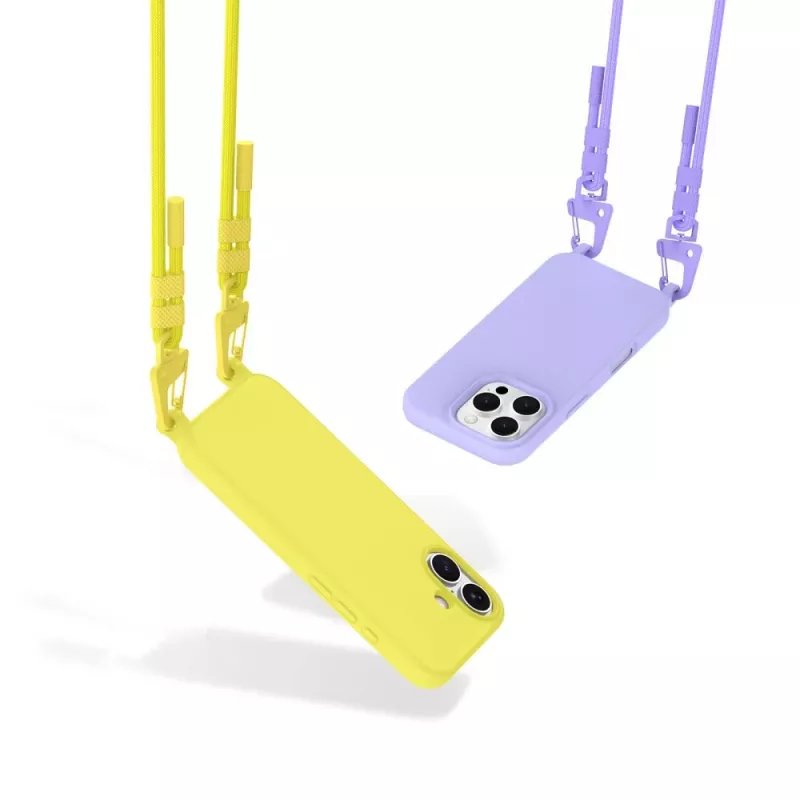 Tech-Protect Magnecklace Magsafe Θήκη για Apple iPhone 16 Pro κίτρινο