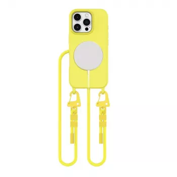 Tech-Protect Magnecklace MagSafe Θήκη για iPhone 16 Pro Max, κίτρινο