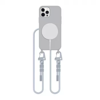 Tech-Protect Magnecklage MagSafe Θήκη για iPhone 12 / 12 Pro - γκρι
