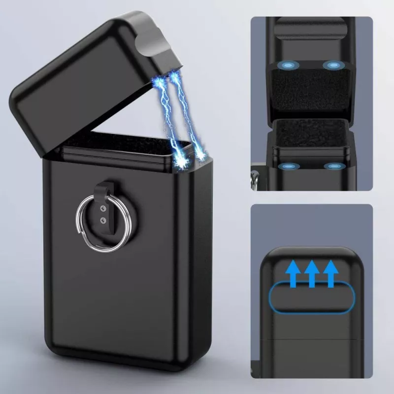 TECH-PROTECT KLR200 μεταλλική θήκη αποκλεισμού σήματος RFID χωρίς κλειδί μαύρη
