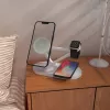 Tech-Protect QI15W-A41 3IN1 MagSafe ασύρματος σταθμός φόρτισης λευκός