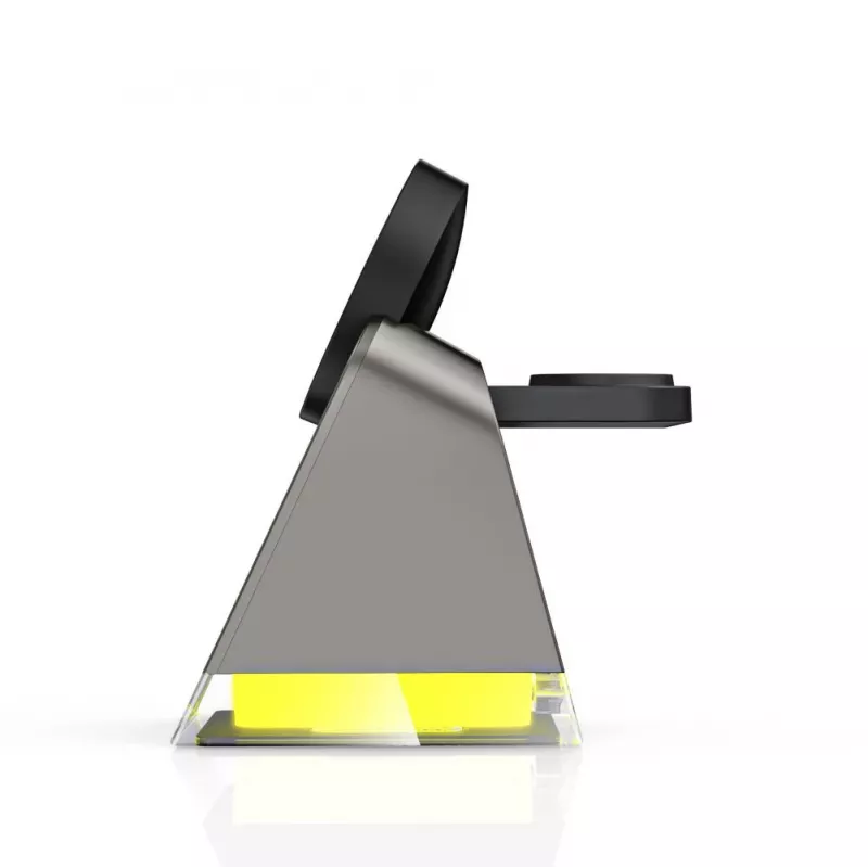 Tech-Protect QI15W-A43 3IN1 MagSafe ασύρματος σταθμός φόρτισης μαύρος