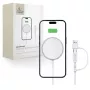 Tech-Protect QI15W-A44 MagSafe ασύρματος φορτιστής λευκός