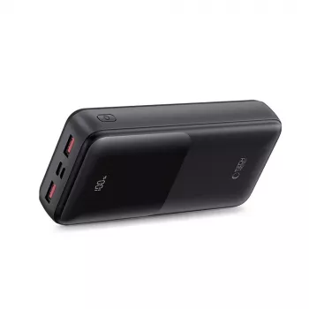 TECH-PROTECT PB02 Power Bank 20000mAh 22.5W μαύρο