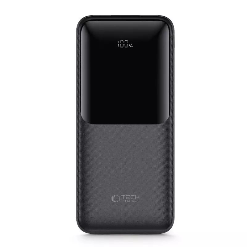 TECH-PROTECT PB02 Power Bank 20000mAh 22.5W μαύρο
