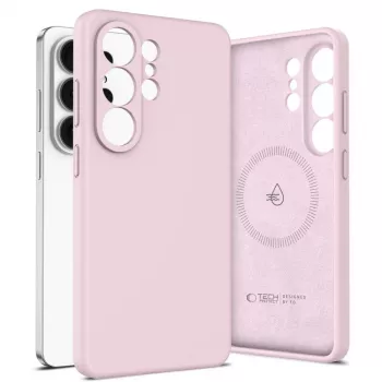 Tech-Protect Silicone θήκη MagSafe για Samsung Galaxy S26 Ultra Pink Pearl