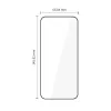 Tempered Glass προστασία οθόνης TECH-PROTECT Quick Set+ 2-Pack για Samsung Galaxy S26 μαύρο