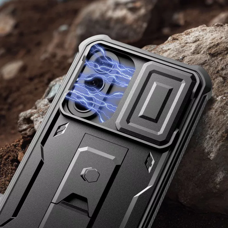 TECH-PROTECT KEVLAR CAM+ 2-SET Galaxy A57 5G μαύρη προστατευτική θήκη