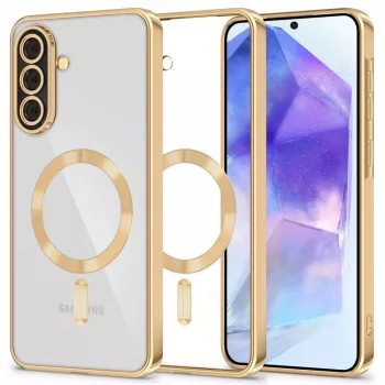 Tech-Protect Magflex Magsafe Galaxy A57 5G Θήκη Γυαλιστερό Χρυσό