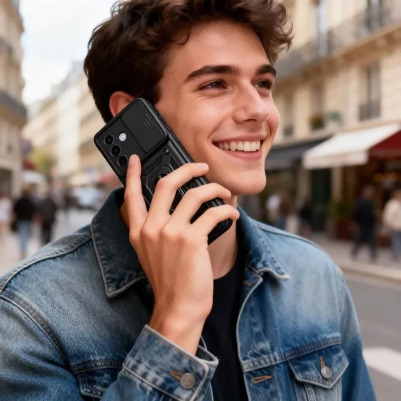 Tech-Protect Camshield Pro Galaxy A27 5G Μαύρο