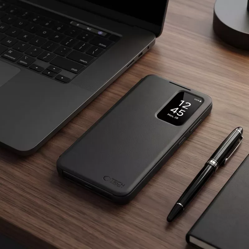 TECH-PROTECT Smart Wallet Θήκη για Samsung Galaxy A27 5G, Μαύρο ματ