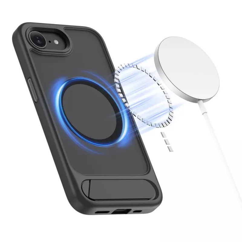 Tech-Protect Magstand Magsafe iPhone 16E/17E Μαύρο ματ