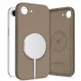 Tech-Protect Silicone MagSafe Θήκη για Apple iPhone 16E / 17E - Καφέ σοκολάτα