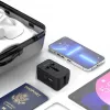 TECH-PROTECT TA300 Ταξιδιωτικός Αντάπτορας EU / UK / US / AU Μαύρο