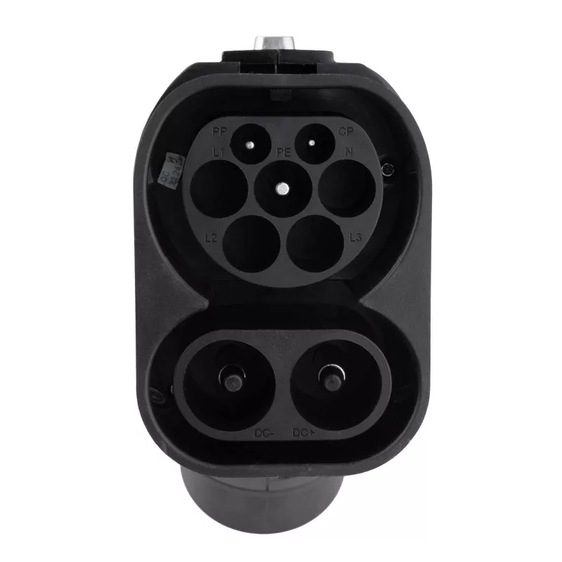 Akyga AK-SC-E20 CCS2 σε GB/T DC-Ladeadapter 1000V 250A μαύρο
