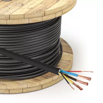 Akyga AK-SC-E24 Καλώδιο φόρτισης EV 3 x 6 mm² + 2 x 0,75 mm², μονοφασικό, 32 A, 450/750 V, κομμένο στο μέτρο