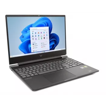 HP Victus 15-fb3231nw Gaming Laptop - AMD Ryzen 7 7445HS, 64GB RAM, 1TB SSD, RTX 4050, 15,6 inch FHD 144Hz, Windows 11 Home, μαύρο