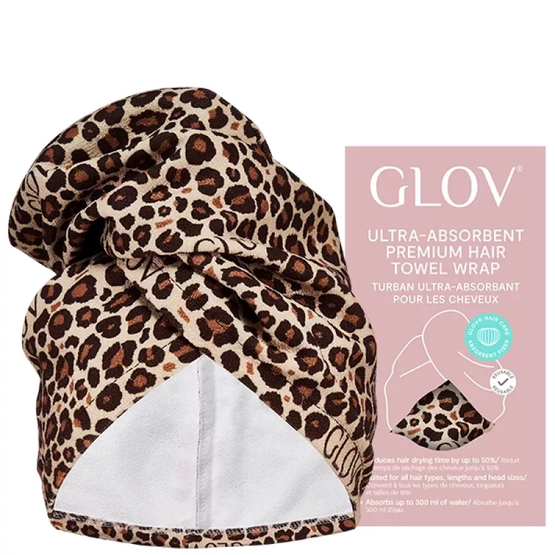 GLOV Ultra-Absorbent Τουρμπάνι Στεγνώματος Μαλλιών Ivory