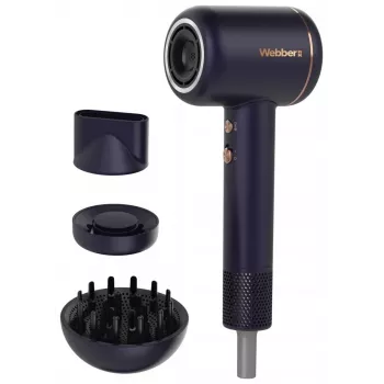 Webber Venta HD1698 3-in-1 Βούρτσα Θερμού Αέρα Navy Blue