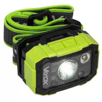 VAYOX DUAL HAMMER 500lm Pro Series Επαναφορτιζόμενος φακός κεφαλής VA0415
