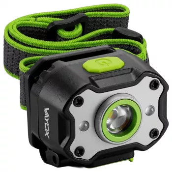VAYOX VA0452 Επαναφορτιζόμενος φακός κεφαλής 650lm 2000mAh IPX4 LED φακός κεφαλής με αισθητήρα κίνησης