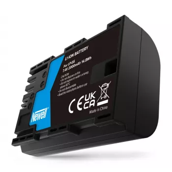 Newell μπαταρία αντικατάστασης για Canon LP-E6, 2000mAh, 7,4V Li-Ion