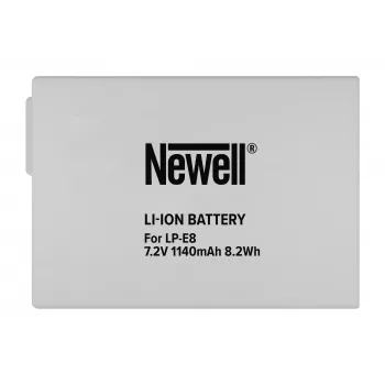 Newell μπαταρία αντικατάστασης για Canon LP-E8 (1120mAh, 7,4V, Li-Ion)