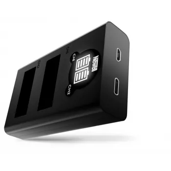 Newell Φορτιστής Δύο Καναλιών USB-C για Μπαταρίες GoPro AHDBT-901