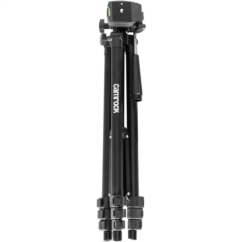 Camrock TA30 Τρίποδο με Κεφαλή 3 Διαστάσεων - Μαύρο