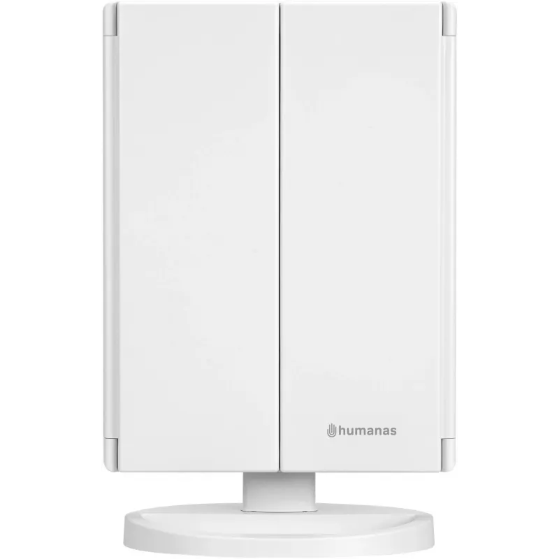 Humanas HS-ML04 LED Καθρέφτης Μακιγιάζ με Φωτισμό - Λευκό
