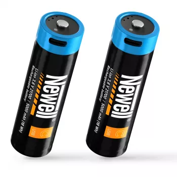 Newell 21700 USB-C 5000 mAh Μπαταρία Li-Ion επαναφορτιζόμενη (Συσκευασία 2 τεμ., Blister)