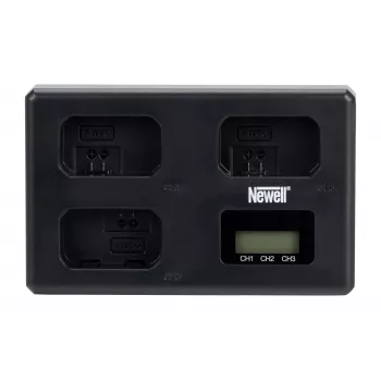 Newell TT-USB-C Τριπλός Φορτιστής για Μπαταρίες Sony NP-FW50