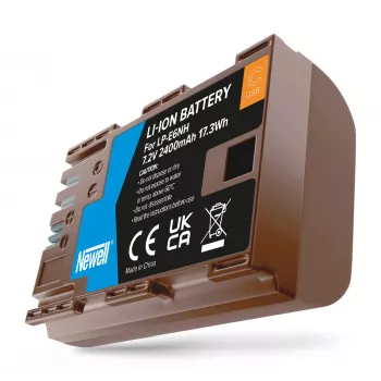 Newell Ανταλλακτική μπαταρία LP-E6NH USB-C για Canon