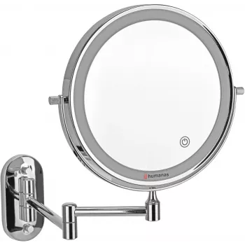 Humanas HS-BM01 Καθρέφτης LED, Ασημί