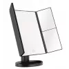 Humanas HS-ML04 Καθρέφτης μακιγιάζ LED, Μαύρο