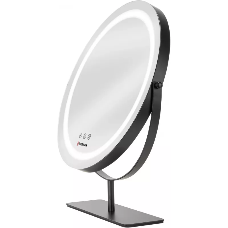 Humanas HS-HM Scarlet LED καθρέφτης μακιγιάζ, Μαύρο