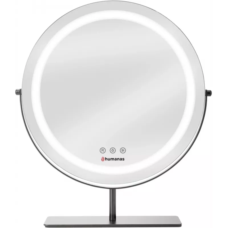 Humanas HS-HM Scarlet LED καθρέφτης μακιγιάζ, Μαύρο