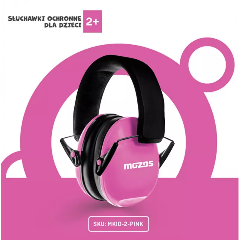 MOZOS MKID-2 Παιδικά ακουστικά Pink